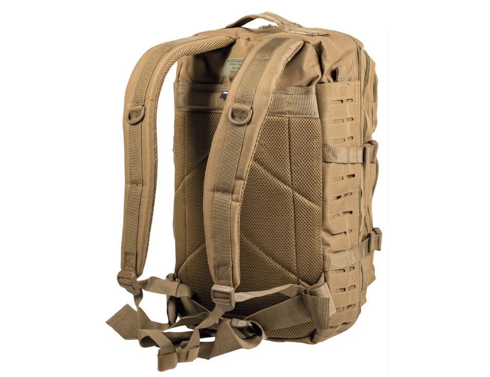 RUCSAC DE ASALT MODEL U.S. LASER CUT - COYOTE- LARGE - imagine 2